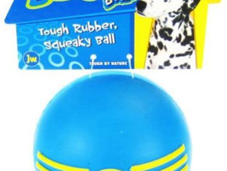 JW PET - iSqueak Ball Rubber Dog Toy Large - 1 Toy Discount