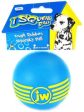 JW PET - iSqueak Ball Rubber Dog Toy Large - 1 Toy Discount