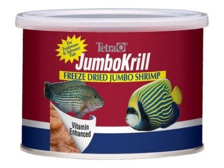 TETRA - JumboKrill Freeze Dried Jumbo Shrimp - 14 oz. (400 g) Supply