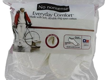 NO NONSENSE - Men s Cushioned No Show Socks White - 6 Pairs Online