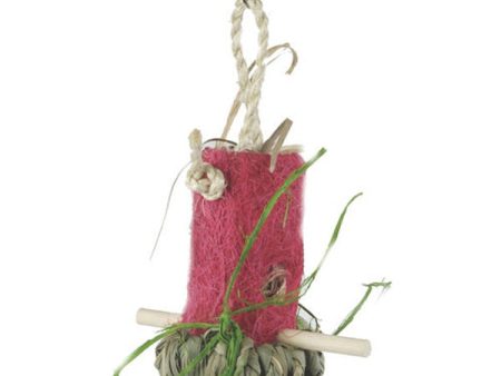 PREVUE - Tropical Teasers Shreddable Shack Bird Toy - 5 W x 12.5 L Online Sale