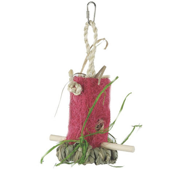 PREVUE - Tropical Teasers Shreddable Shack Bird Toy - 5 W x 12.5 L Online Sale