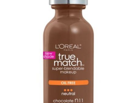 L OREAL - True Match Super-Blendable Makeup Chocolate - 1 fl oz (30 ml) Online