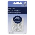 HELPING HAND - White Mug Hooks - 6 Hooks Supply