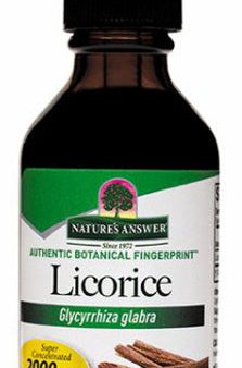 NATURE S ANSWER - Licorice Root Extract - 2 fl. oz. (60 ml) Hot on Sale