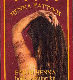 EARTH HENNA - Body Painting Kit Mini - 1 kit Online Sale