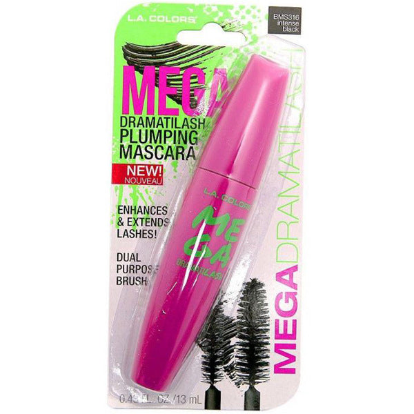 L.A. COLORS - Mega Dramatilash Plumping Mascara Intense Black - 0.43 fl. oz. (13 ml) Cheap