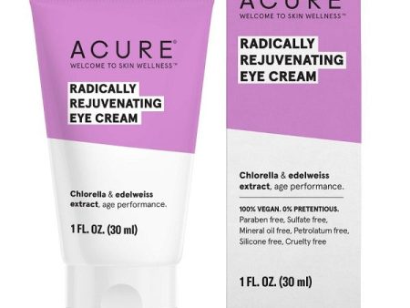 ACURE - Radically Rejuvenating Eye Cream - 1 fl. oz. (30 ml) Online Sale