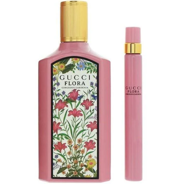 Gucci Flora Gorgeous Gardenia Eau De Parfum Gift Set 100ml For Sale