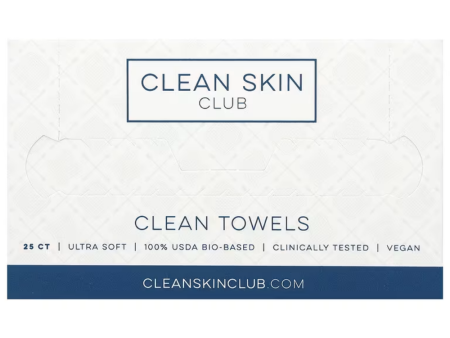 Clean Skin Club Clean Towels x25 For Sale