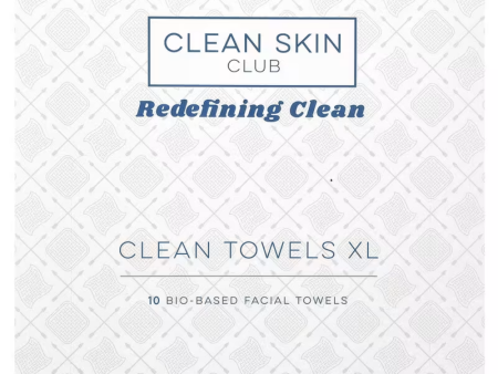 Clean Skin Club Clean Towels XL Travel x10 Cheap