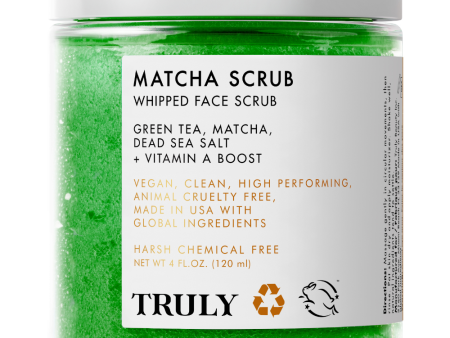 Truly Beauty Matcha Scrub Whipped Face Scrub 120ml For Cheap