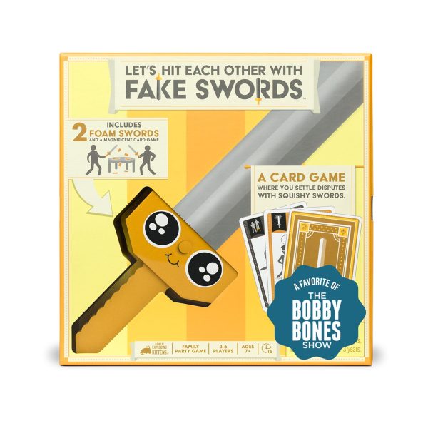 Let s Hit Each Other with Fake Swords Party Game from Exploding Kittens Online Sale