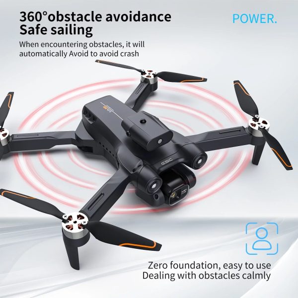 Drone with 4K Camera for Adults, AUOSHI RC Quadcopter with High Speed Brushless Motor, Altitude Hold, Waypoint Fly, 2 Batteries, Carrying Case Discount