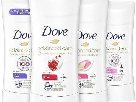 Dove Deodorant Set Advanced Care Deodorant pour femmes Fashion