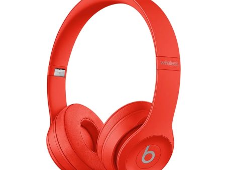 Beats Solo3 Wireless On-Ear Headphones with Apple W1 Headphone Chip, Red, MX472LL A Fashion