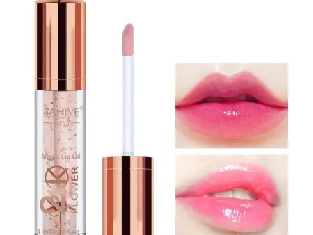 Gloss Lip stick brillant rose hydratant Online Sale