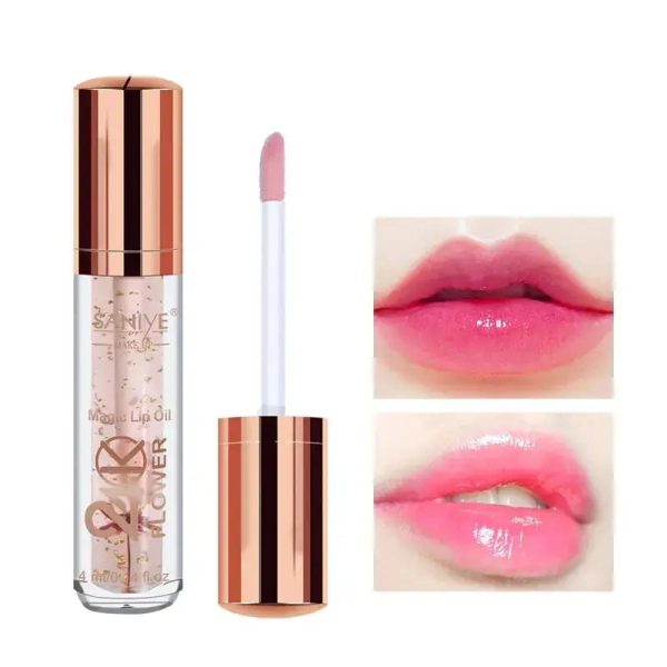 Gloss Lip stick brillant rose hydratant Online Sale