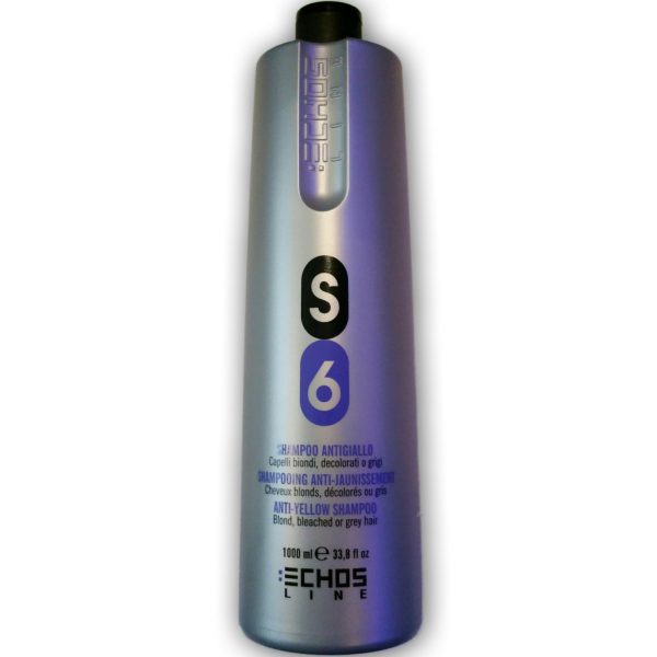 Echosline S6 Anti Gelb Shampoo 1000ml on Sale