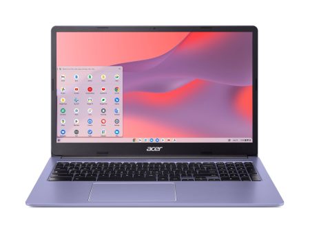 Acer Chromebook 315 15.6 inch Laptop Intel Processor N4500 4GB RAM 64GB eMMC Moonstone Purple Supply