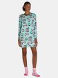 Hello Kitty Women s Holiday Print Velvet Sleepshirt and Socks Set, 2-Piece, Sizes XS-3X Online now