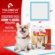 Tolobeve Puppy Pads Training Pads, Large, 22 in x 22 in, 100 Count Disposable Dog Pee Pet Pads Online Sale