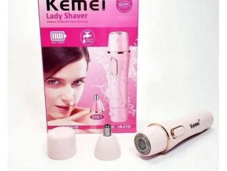 Kemei Epilateur 2 en 1 rechargeable nez et visage on Sale