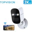 TOPVISION Outdoor Wireless Security Camera, 4MP 1080P, Color Night Vision, 2-Way Talk, Motion Detection, Includes Accessories Online