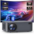 [Electric Focus] 5G Wifi Projector with Bluetooth Native 1080P Projector, 13000L Full HD Projector Supported 4K , LCD Technology Home Theater Online Hot Sale