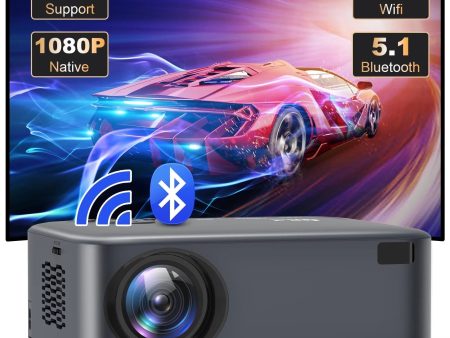 [Electric Focus] 5G Wifi Projector with Bluetooth Native 1080P Projector, 13000L Full HD Projector Supported 4K , LCD Technology Home Theater Online Hot Sale