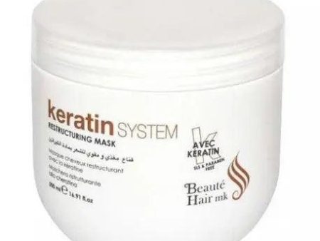 KERATIN SYSTEM Masque Restructurant a la Keratine 500ml on Sale