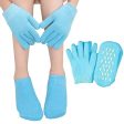 Moisturizing Glove and Sock Gel Spa Moisturizing Therapy Sock  Glove Soften Repairing Dry Cracked Hands Feet Skin Care Effective in Repair Dry and Chapped Hands and Feet Skin Care4 PCSBlue Hot on Sale