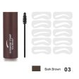 Kiss beauty One Step Eyebrow Stamp Shaping Kit - Maquillage pour sourcils en poudre For Cheap