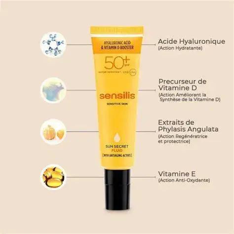 Sensilis ecran solair SPF 50+ 40 ml Hot on Sale