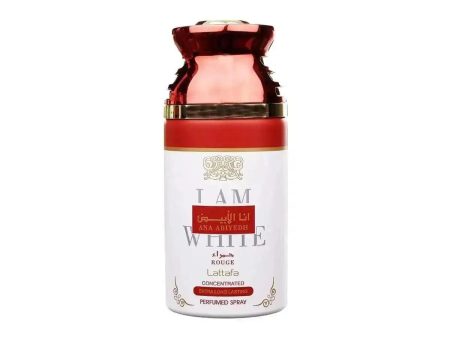 Ana Abiyedh Rouge Body spray-Lattafa 250ml Supply