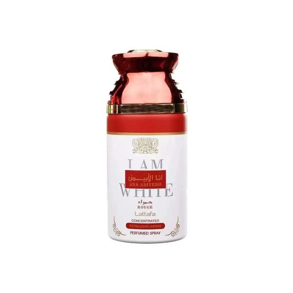 Ana Abiyedh Rouge Body spray-Lattafa 250ml Supply