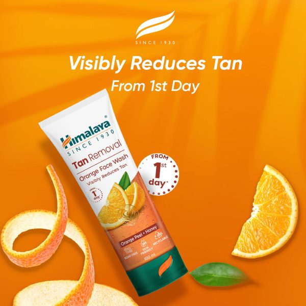 Tan Removal Orange Face Wash Hot on Sale