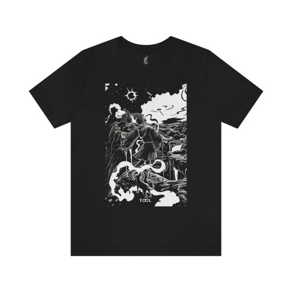 The Fool Tarot Card  Illustration Unisex Jersey T-Shirt For Sale