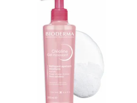 Bioderma gel moussant créaline 200ml For Discount