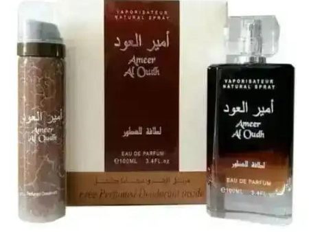 Ameer al oudh de lattafa eau de parfum 100 ml avec déodorant Online Sale