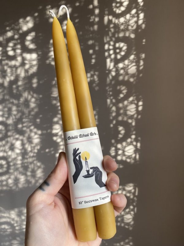 Beeswax Taper Candles Supply