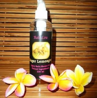 Bali Lou Ginger Lemongrass Bath & Shower Oil For Cheap