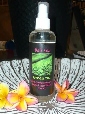 Bali Lou Green Tea Massage Oil Supply