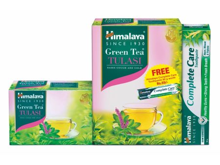 GREEN TEA TULASI 2G´20s + COMPLETE CARE TOOTHPASTE 80G FREE OFFER PACK Fashion