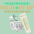 High Hemp Rolling Paper Cones Hot on Sale