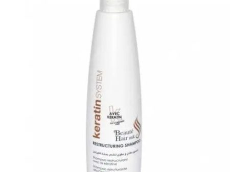 Keratin system shampoin sans sulfate-sans parabens 300 ml Discount