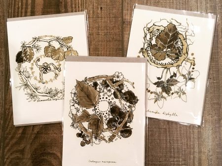 Botanical Greeting Cards For Discount