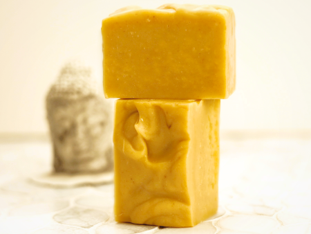 Turmeric + Sea Buckthorn Superfood Soap *For Discoloration and Blemishes* Hot on Sale