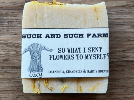 So What I Sent Flowers to Myself Soap (Such and Such Farm) For Discount