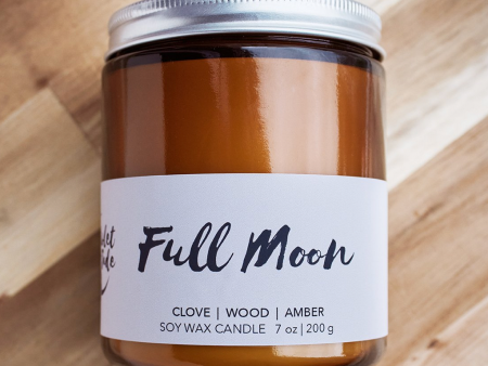 Full Moon Candle Fashion